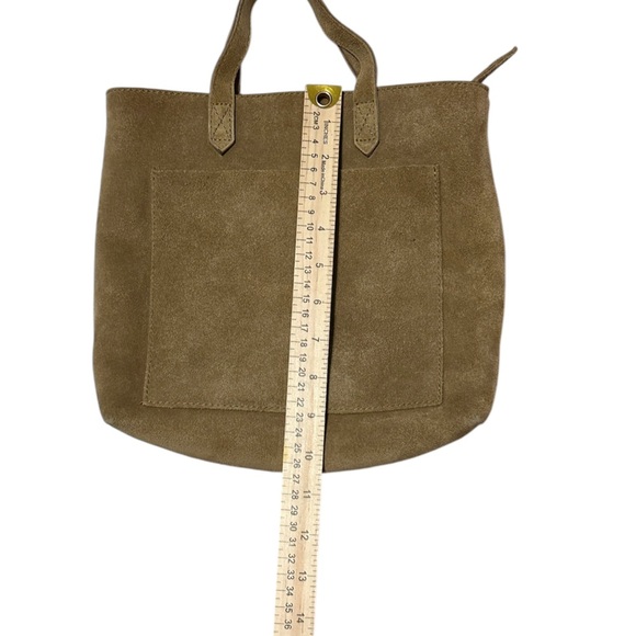 Madewell Suede Crossbody Tote - Picture 3 of 4